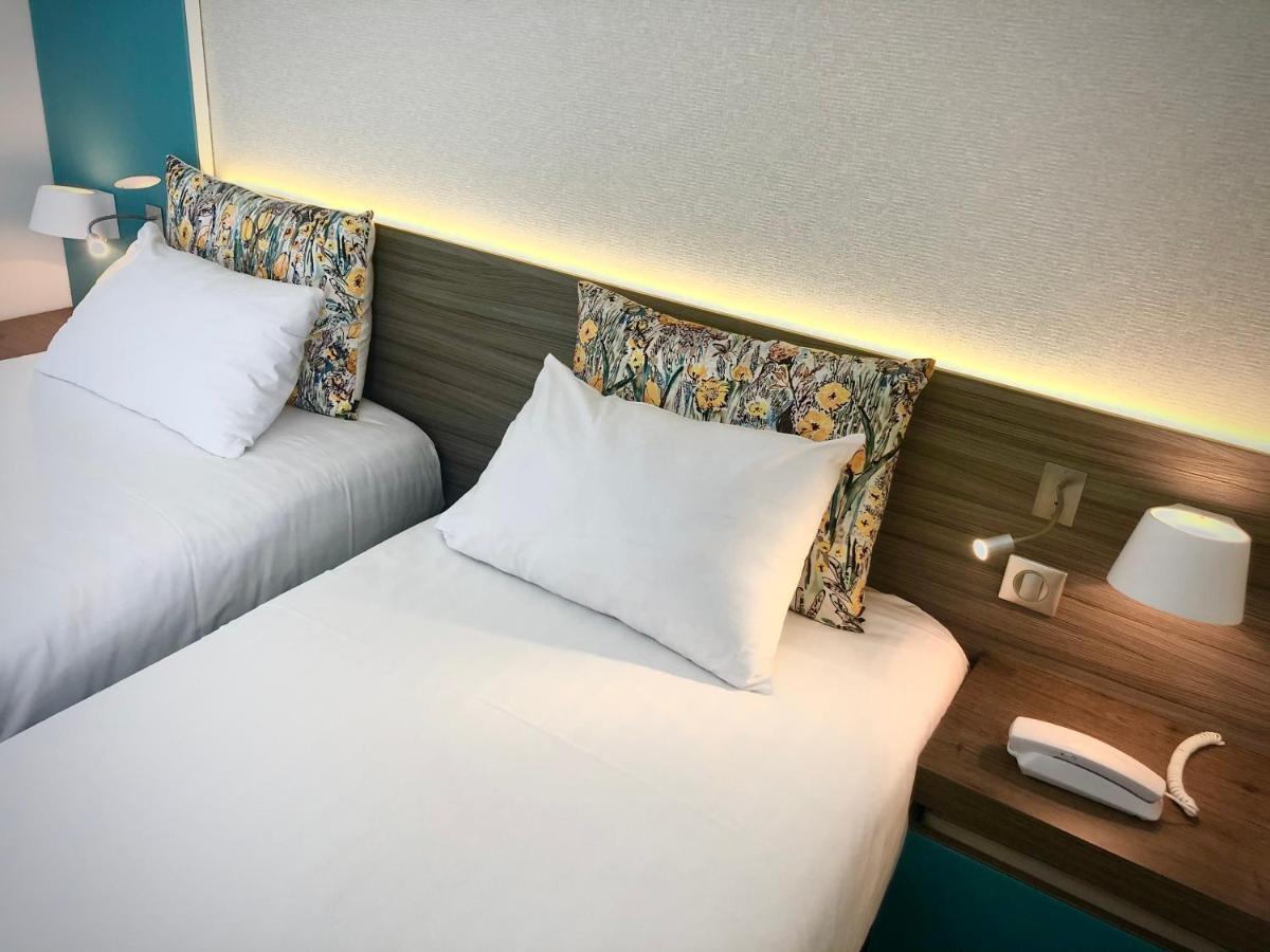 Logis Hotel & Restaurant Les Mouettes - Larmor Plage, Proche De Lorient 외부 사진