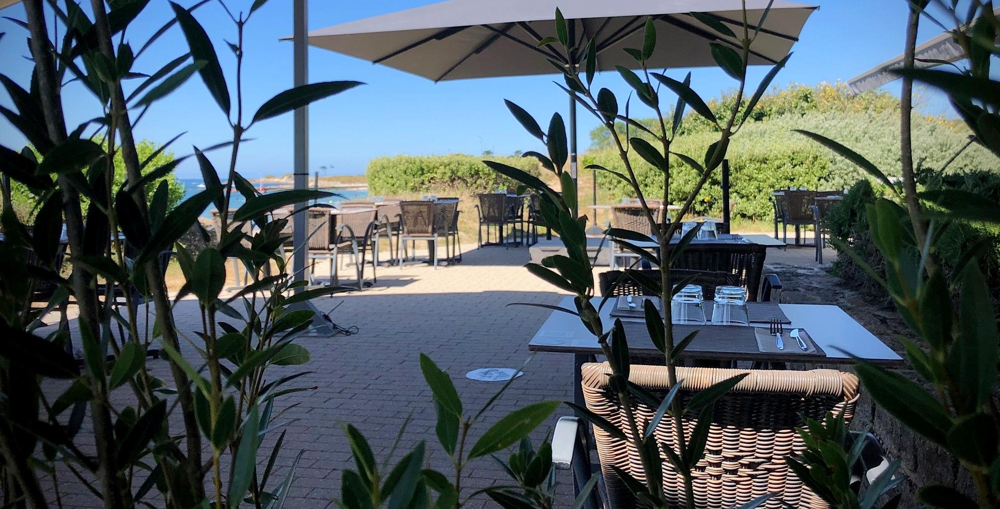 Logis Hotel & Restaurant Les Mouettes - Larmor Plage, Proche De Lorient 외부 사진