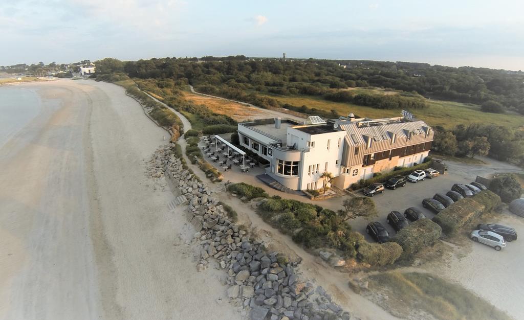 Logis Hotel & Restaurant Les Mouettes - Larmor Plage, Proche De Lorient 외부 사진