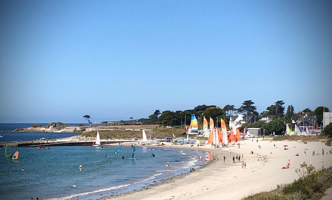 Logis Hotel & Restaurant Les Mouettes - Larmor Plage, Proche De Lorient 외부 사진