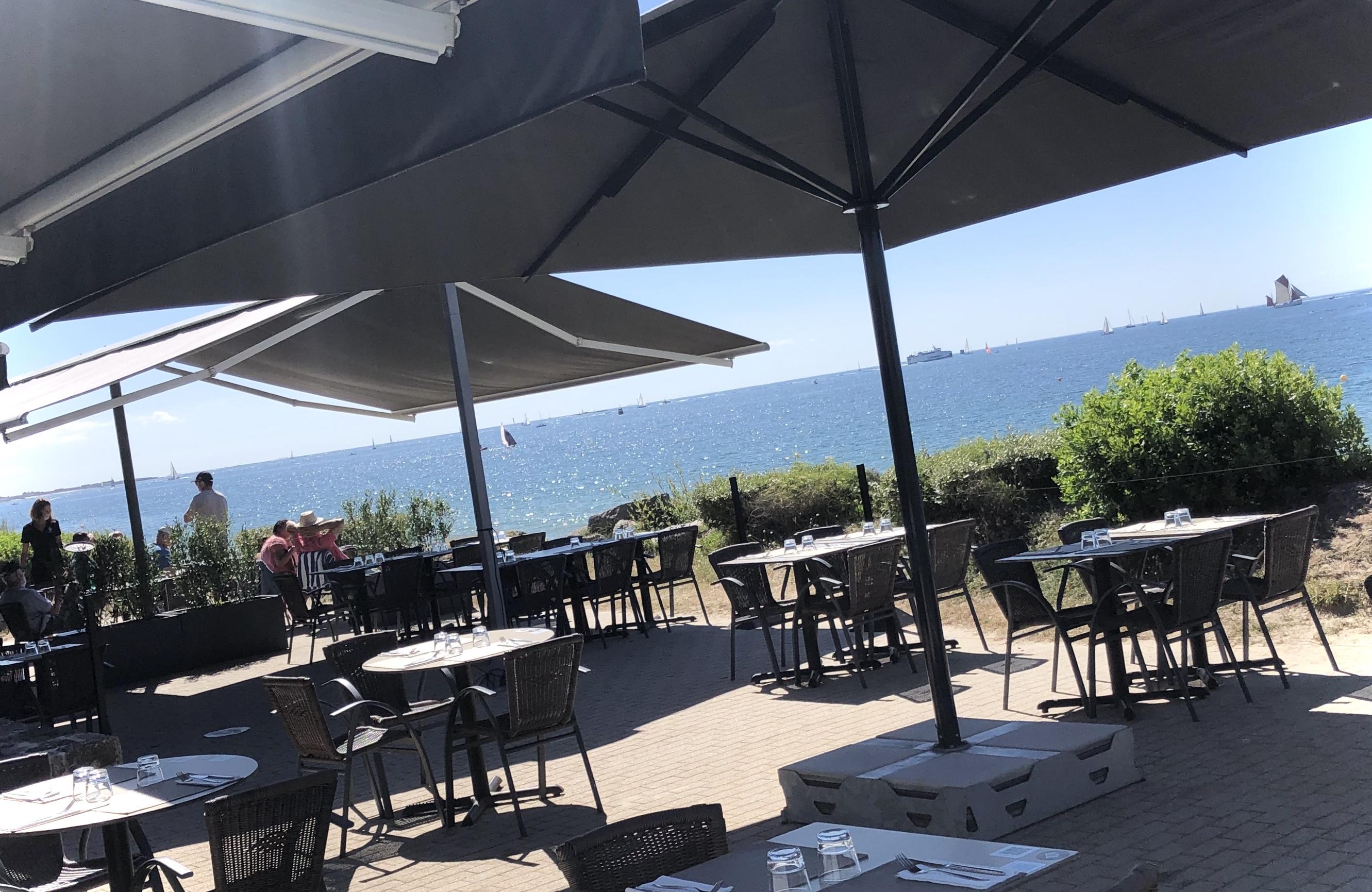 Logis Hotel & Restaurant Les Mouettes - Larmor Plage, Proche De Lorient 외부 사진
