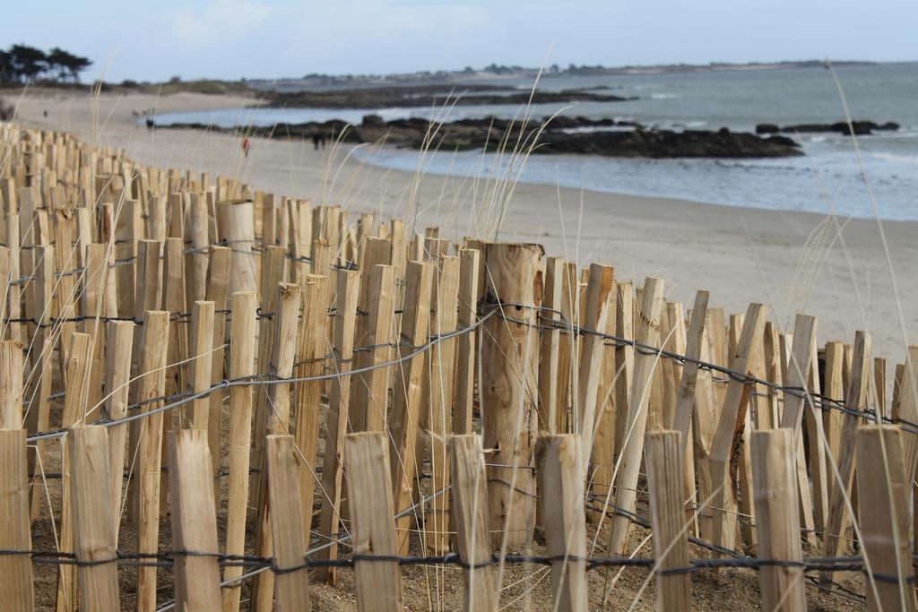 Logis Hotel & Restaurant Les Mouettes - Larmor Plage, Proche De Lorient 외부 사진